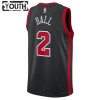 Dres Chicago Bulls Lonzo Ball Nike 2023-24 City Edition Crno Swingman - Dječji